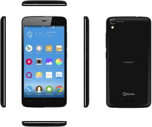 QMobile Noir X450 - Hydrogél kijelzővédő fólia