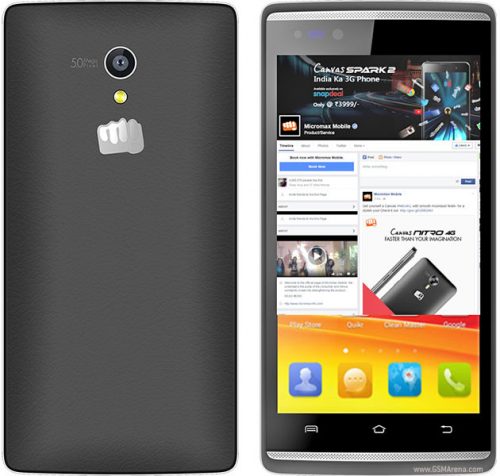 Micromax Canvas Fire 4G Q411 - Hydrogél kijelzővédő fólia