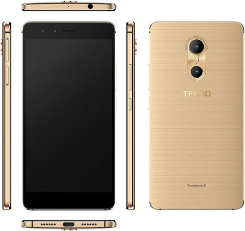 Tecno Phantom 6 - Hydrogél kijelzővédő fólia