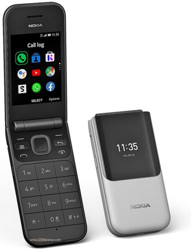 Nokia 2720 Flip - Hydrogél kijelzővédő fólia