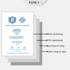 FonlyU 11" Kékfény szűrős BlueRay Tablet Hydrogél fólia (50 db) 