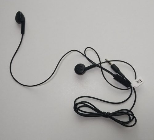 Utángyártott  fekete 3,5mm jack sztereo headset