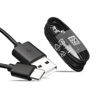 Samsung EP-DW720CBE fekete gyári USB - Type-C adatkábel 1.5m