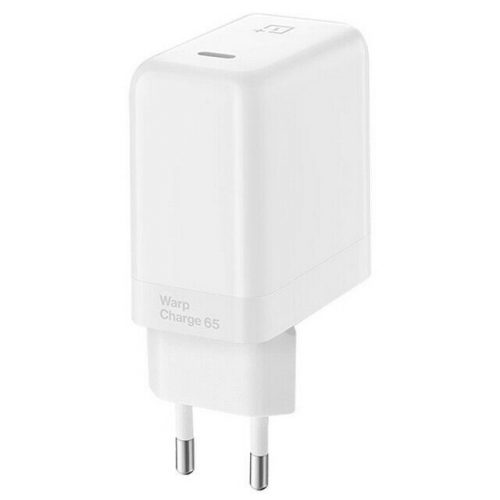 Oneplus Warp WC065A31JH fehér gyári hálózati USB Type-C gyors töltőfej (SuperCharge) 6,5A 65W