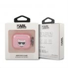 Karl Lagerfeld Choupette Apple Airpods 3 szilikon tok pink (KLA3UCHGP)