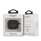 Guess Apple AirPods 3 szilikon tok fekete (GUA3LSC4EK)