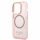 Guess Apple iPhone 14 Pro (6.1) Translucent MagSafe hátlapvédő tok pink (GUHMP14LHTCMP)