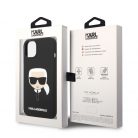 Karl Lagerfeld MagSafe Karl and Choupette Apple iPhone 14 Plus (6.7) hátlapvédő tok fekete (KLHMP14MSLKHBK)