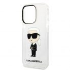 Karl Lagerfeld IML Ikonik NFT Apple iPhone 14 Pro Max (6.7) hátlapvédő tok átlátszó (KLHCP14XHNIKTCT)