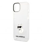 Karl Lagerfeld IML Choupette NFT Apple iPhone 14 Plus (6.7) hátlapvédő tok átlátszó (KLHCP14MHNCHTCT)