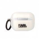 Karl Lagerfeld 3D Logo NFT Karl Head TPU Apple Airpods Pro szilikon tok fehér (KLAPHNIKTCT)