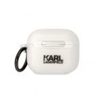 Karl Lagerfeld 3D Logo NFT Choupette TPU Apple Airpods 3 szilikon tok fehér (KLA3HNCHTCT)