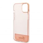 Guess Apple iPhone 14 (6.1) PC/TPU Camera Outline Translucent hátlapvédő tok pink (GUHCP14SHGCOP)