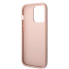 Guess Apple iPhone 14 Pro (6.1) PU Leather Saffiano hátlapvédő tok pink (GUHCP14LPSASBPI)