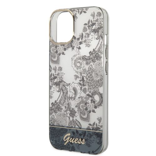 Guess Apple iPhone 14 Pro Max (6.7) PC/TPU Toile De Jouy hátlapvédő tok szürke (GUHCP14XHGPLHG)