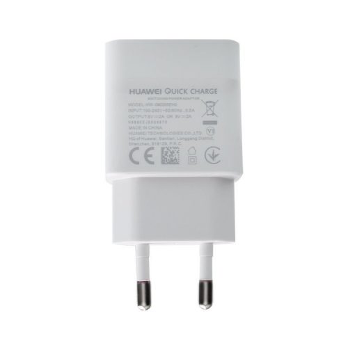 Huawei HW-090200EH0 fehér gyári gyors töltőfej 9.0V/5.0V - 2000mAh 18W