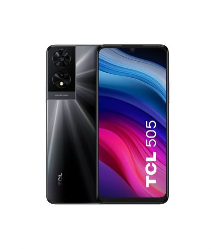 TCL 505 4/128GB Dual SIM kártyafüggetlen érintős mobiltelefon, szürke