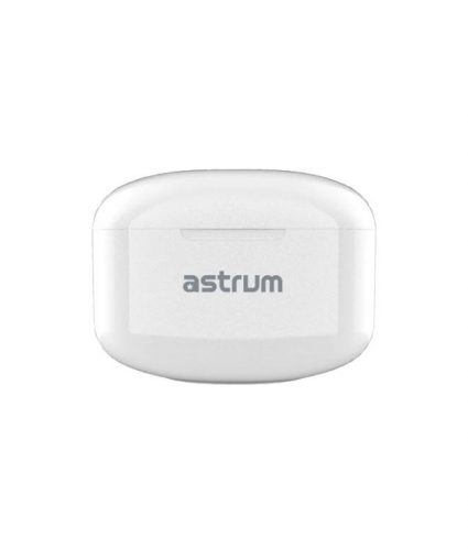 Astrum ET350 BT V5.1 sztereo TWS headset zajszűrős mikrofonnal, USB-C töltőtokkal, fehér