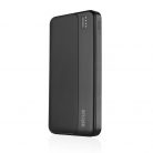 Astrum PB620 10000mAh fekete gyorstöltő PD 3.0, QC 4.0 power bank 2X USB-A (2.4A), 1X Type-C (22,5W), li-polymer cellákkal