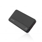 Astrum PB620 10000mAh fekete gyorstöltő PD 3.0, QC 4.0 power bank 2X USB-A (2.4A), 1X Type-C (22,5W), li-polymer cellákkal