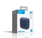 Astrum ST020 kék hordozható bluetooth hangszóró, mikrofon, vízálló IPX5, 5W