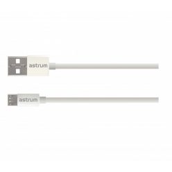   Astrum Verve UM20 USB - Micro USB bliszteres adatkábel 2.0A, 1.0M fehér