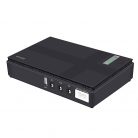 Astrum PB070 10200mAh fekete mini power bank Wifi Routerhez, modemekhez 5V/9V/12v-os kimenetekkel