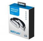 Astrum HT500 sztereó fehér bluetooth 4.0 fejhallgató APTX technologiával, beépített mikrofonnal