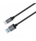 Astrum UT620 USB - Type-C  3.0A 3.1 strapabíró erősített adatkábel fekete A53062-B