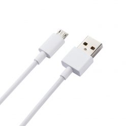   Xiaomi fehér gyári USB - micro USB adatkábel 1m L19042521731