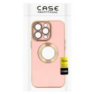 Beauty Case - Apple iPhone 14 Plus (6.7) kameravédős szilikon tok pink