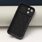 Honeycomb - Apple iPhone 14 Plus (6.7) kameravédős fekete tok