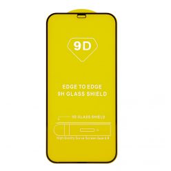   Samsung A556 Galaxy A55 5G 9D hajlított előlapi üvegfólia fekete