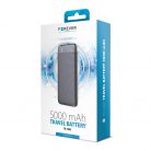 Forever TB-100S power bank 1x USB foglalattal 5000mAh fekete (max 2,1A) 10W