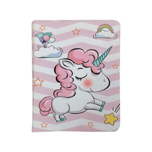 Univerzális 9-10" kinyitható tablet tok (Sweet Unicorn)