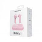 Forever TWE-110 Bluetooth 5.1 sztereó TWS headset beépített mikrofonnal pink