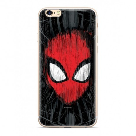 Marvel szilikon tok - Pókember 002 Apple iPhone 5G/5S/5SE fekete (MPCSPIDERM347)