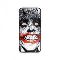   DC prémium szilikon tok edzett üveg hátlappal -  Joker 007 Apple iPhone X / XS (WPCJOKER1145)