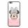 Disney prémium szilikon tok edzett üveg hátlappal - Minnie 053 Apple iPhone 7 Plus / 8 Plus (5.5) fehér (DPCMIN33955)