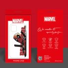 Marvel szilikon tok - Deadpool 002 Apple iPhone 5G/5S/5SE átlátszó (MPCDPOOL601)