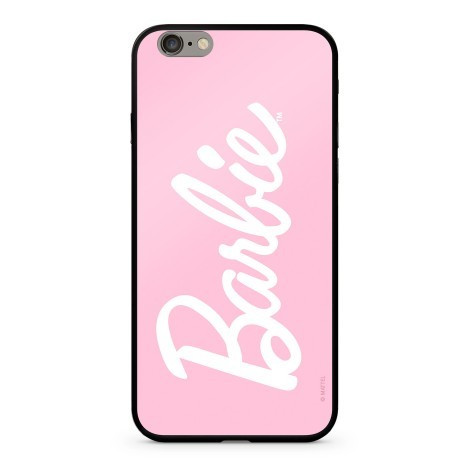 Barbie prémium szilikon tok edzett üveg hátlappal - Barbie 020 Apple iPhone X / XS pink (MTPCBARBIE7505)