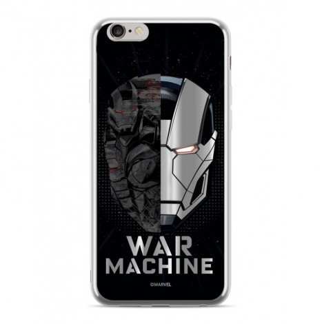 Marvel szilikon tok - War Machine 001 Apple iPhone XS Max (6.5) ezüst Luxury Chrome (MPCWARMACH084)