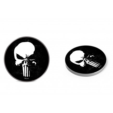 Marvel vezeték nélküli töltő - Punisher 001 micro USB adatkábel 1m 9V/1.1A 5V/1A (MCHWPUN001) 10W