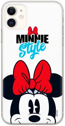 Disney szilikon tok - Minnie 027 Apple iPhone 12 Pro Max 2020 (6.7) fehér (DPCMIN32347)