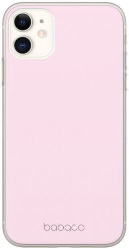 Babaco Classic 009 Apple iPhone 12 Mini 2020 (5.4) prémium light pink szilikon tok