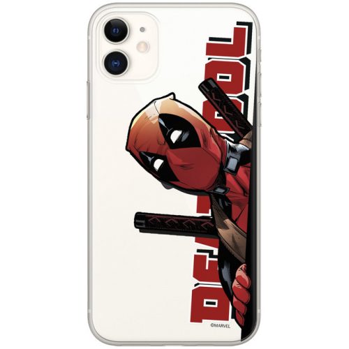 Marvel szilikon tok - Deadpool 002 Apple iPhone 13 Mini (5.4) átlátszó (MPCDPOOL828)