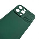 Cross Case - Xiaomi Redmi Note 12C zöld kameravédős szilikon tok