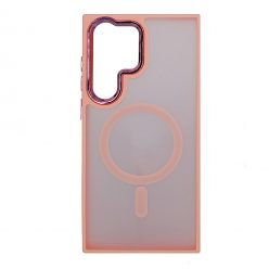   Magsafe Apple iPhone 13 Pro (6.1) TPU/PC tok (vezetéknélküli töltéshez) pink