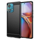 Carbon Pro Honor 90 5G ütésálló TPU vékony szilikon tok fekete