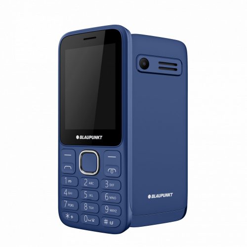 Blaupunkt FM03i mobiltelefon, kártyafüggetlen, Dual SIM, kék